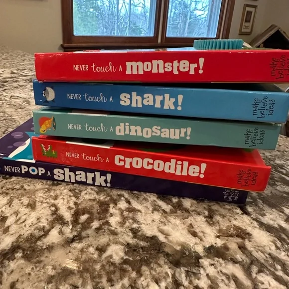 Never Touch Children's Book Set - Picture 1 of 1